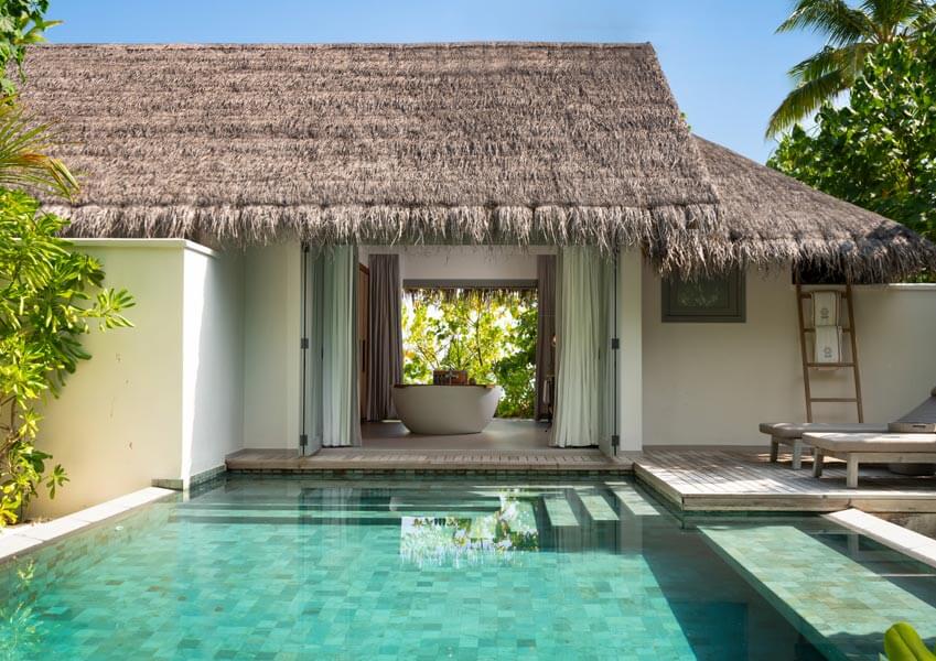 Dinh thự 1 phòng ngủ có hồ bơi trên bãi biển | Vakkaru Maldives
