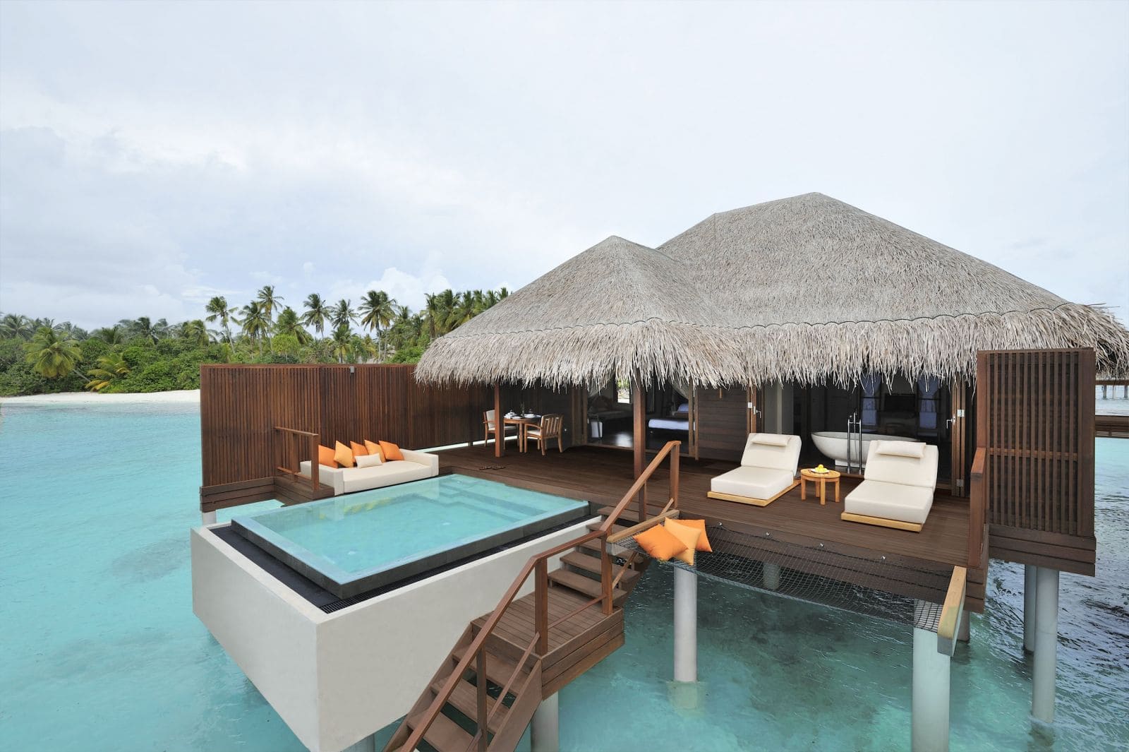 Biệt thự trên biển - có hồ bơi | Ayada Maldives