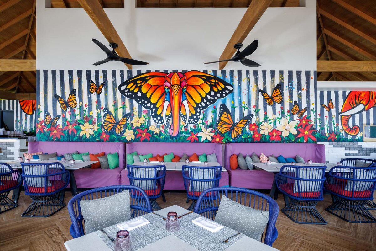 The Elephant và The Butterfly | Hard Rock Hotel Maldives