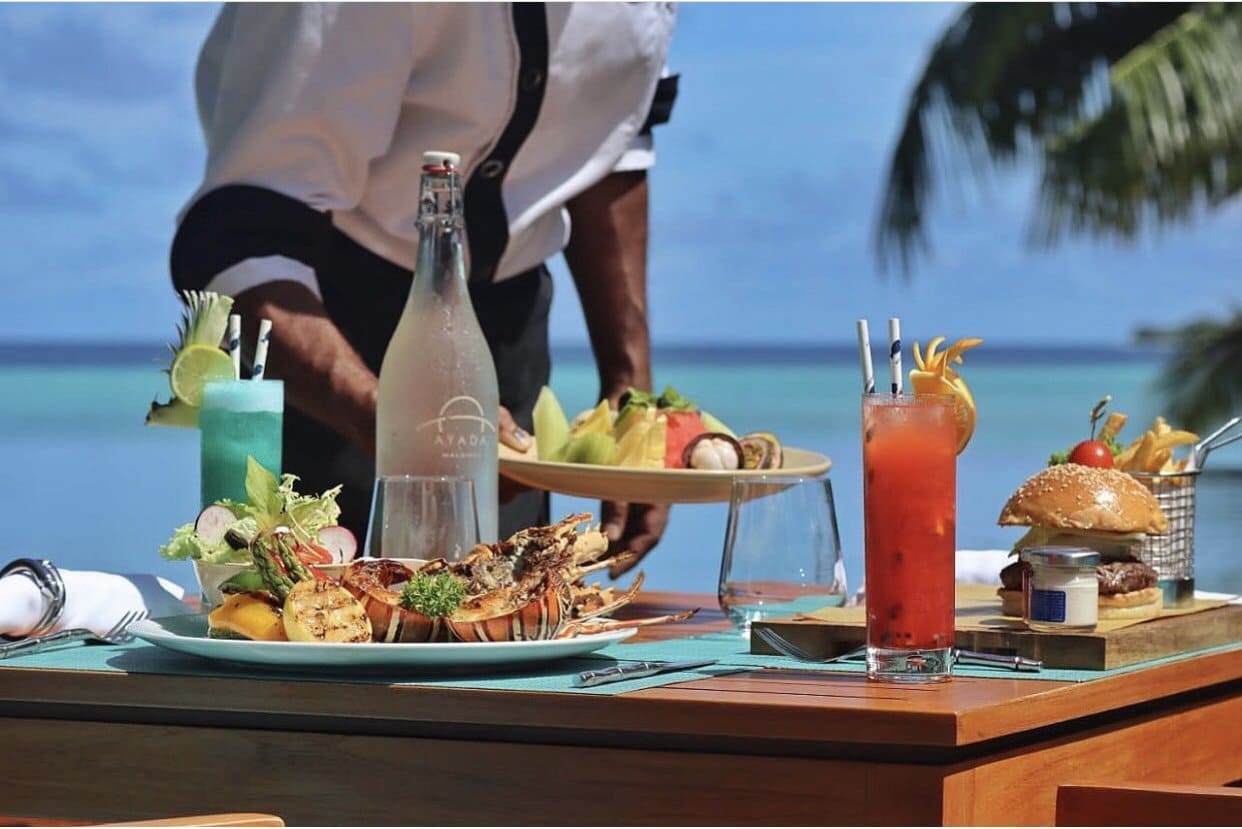 Vô số lựa chọn ăn uống | Ayada Maldives